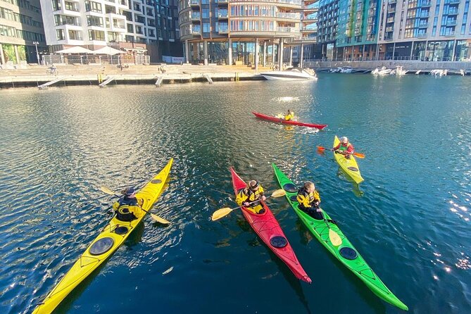 Oslo Sea Kayak Tour: Explore The Incredible Oslofjord - Learning the basics before leaving the harbor
