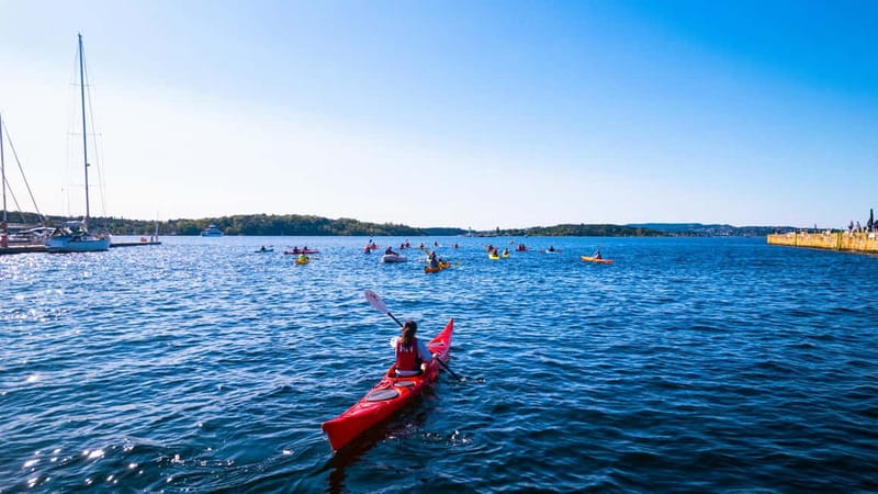 Oslo Sea Kayak Tour “Fjord City” - Launching from Tjuvholmen’s floating dock