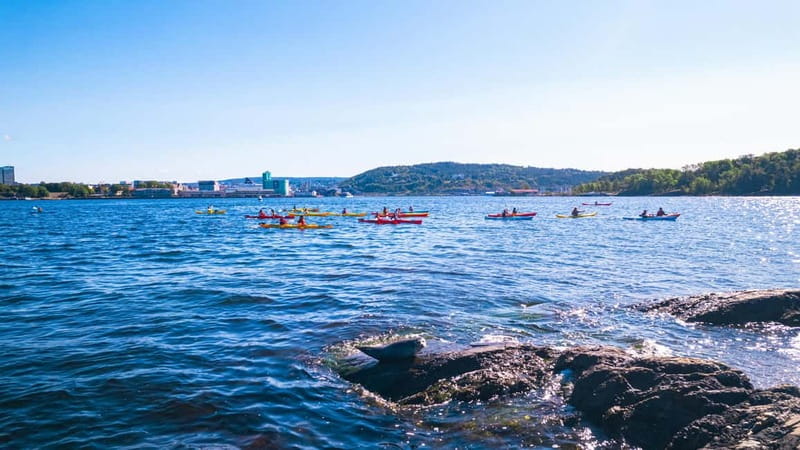 Oslo Sea Kayak Tour “Fjord City” - First-time paddlers get a practical introduction