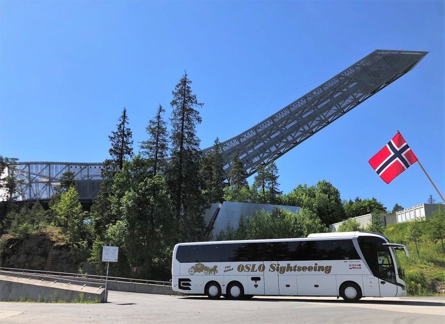 Oslo: Sightseeing with Holmenkollen Ski Jump & Vigeland Park - Starting at Haakon VIIs gate 1