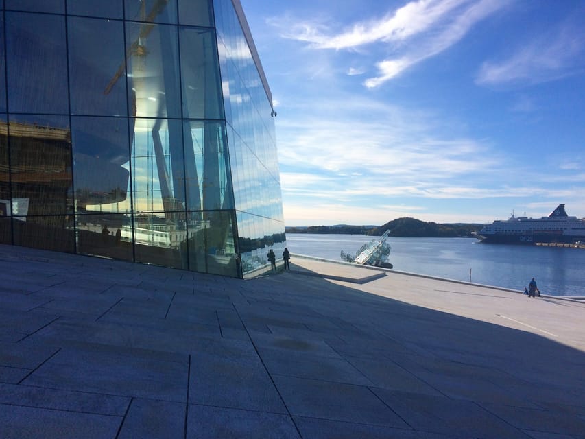 Oslo Walking Tour with Passionate Founder, Shared or Private - Meeting the guide at Bjørvika’s Creature from Iddefjord