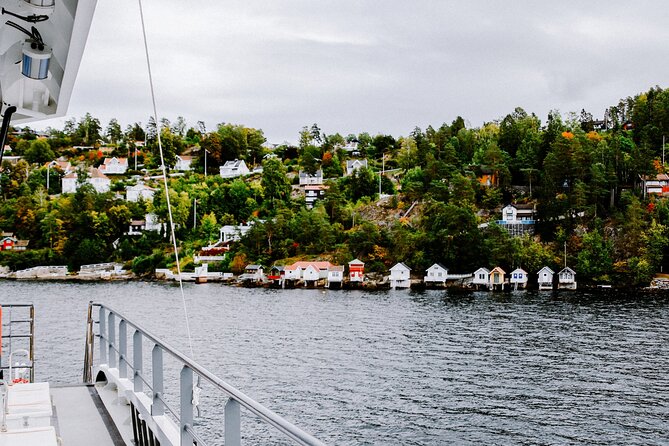 Oslofjord Sightseeing - A comfortable electric boat, with a few sound issues