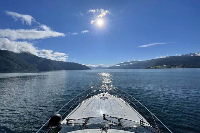 Private Cruise from Bergen to Sognefjord, Flåm and Nærøyfjord - Four hours into Sognefjord toward Balestrand
