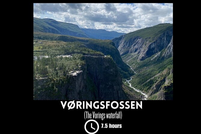 Private day tour to the Vorings Waterfall— Norway's most visited - Leaving Bergen for Voss and Eidfjord