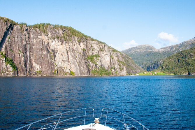 Private Fjord and waterfalls cruise to Modal- Mostraumen - Captains, comfort, and the private feel