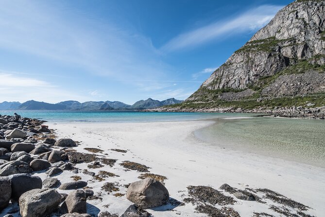 Private Full Day Sightseeing Tour from Svolvær to Å - Sakrisøy and Reinefjord views