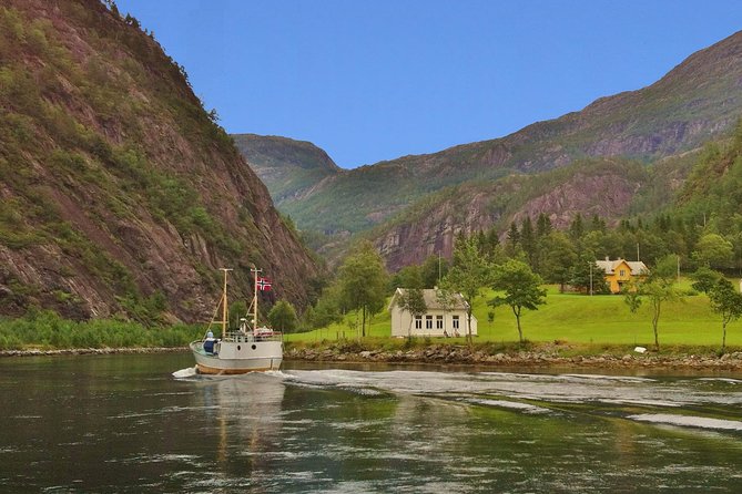PRIVATE GUIDED TOUR: Secrets of the Fjords - the Osterfjord and Mo, 6-7 hours - Dale of Norway and a useful shopping stop
