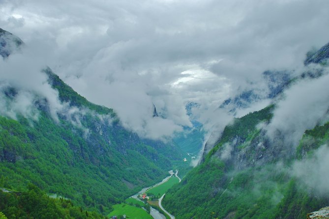 PRIVATE GUIDED TOUR: The Heart of Norway – Viking Special, 8-9 hours – SUMMER - Gudvangen at the head of Nærøyfjord
