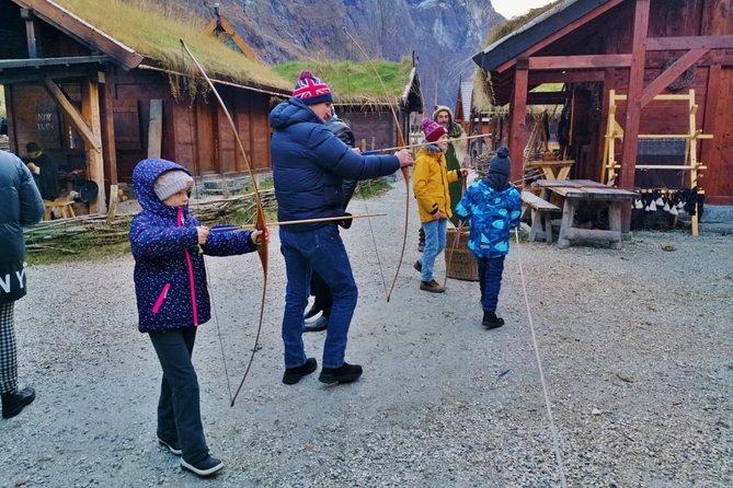 PRIVATE GUIDED TOUR: The Heart of Norway – Viking Special, 8-9 hours – WINTER - Gudvangen at the head of the Nærøyfjord