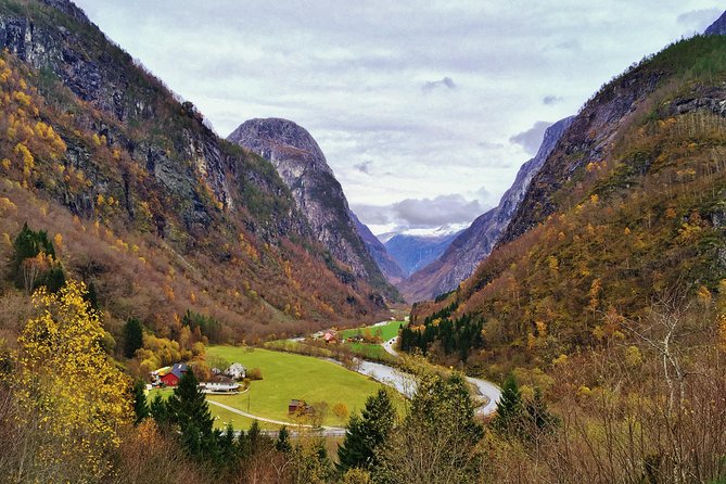 PRIVATE GUIDED TOUR: World Heritage Fjord Landscape – Viking Special – from Flåm - Returning through Aurland to Flåm