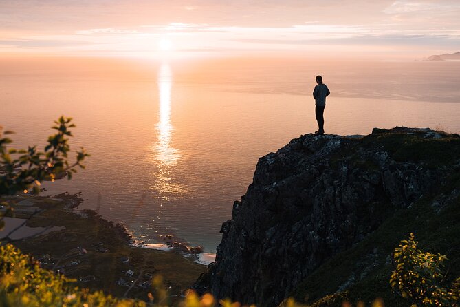 Private Midnight Tour To Gimsøya - The beach bonfire and simple food