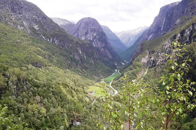 Private Norway in Miniature tour with Stegastein viewpoint - Tvindefossen brings folklore and falling water