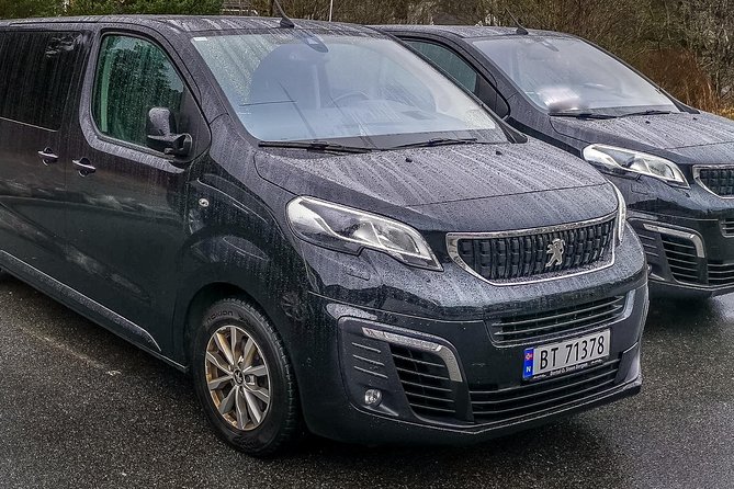 Private Transfer Bergen - Voss 4-6 pax - What the Bergen pickup looks like