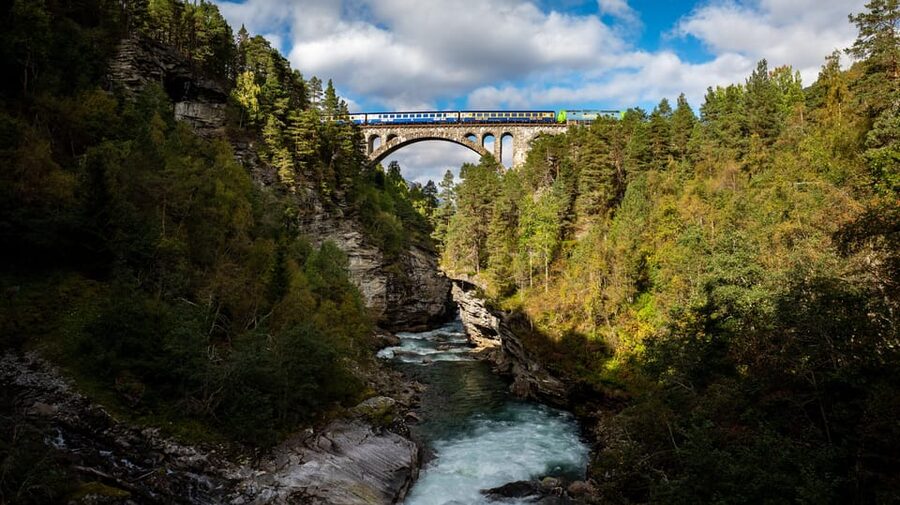 Romsdalen: Rauma Railway Golden Train with Guide - Starting at Åndalsnes, where the railway meets the fjord