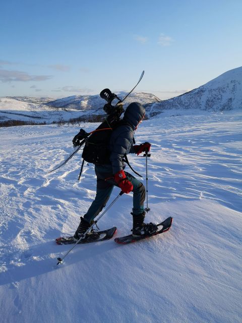 Senja Island: Winter Light Package Deal, 1 Day and 1 Night - From Tromsø to Senja by express boat