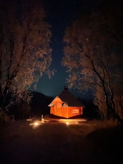 Senja Island: Winter Light Package Deal, 1 Day and 1 Night - Arrival at Camp Fjordbotn and the cabin stay
