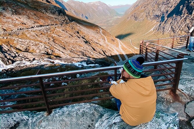 Sightseeing Tour in Trollstigen - Land of Trolls - Stigefossen waterfall on the descent