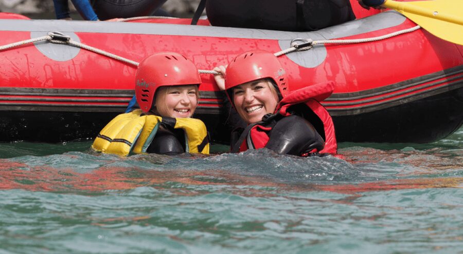 Sjoa: Rafting Adventure for Families - Sjoa scenery between bursts of action
