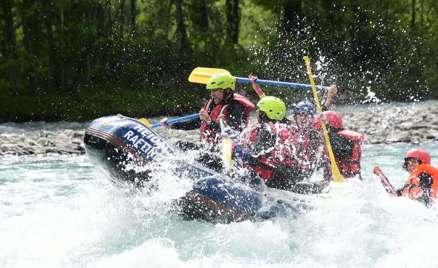 Sjoa: Rafting Adventure for Families - Getting ready with wetsuits and safety gear