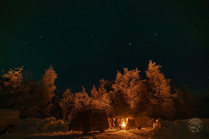 Small Group Van Journey in Search of the Northern Lights - What happens when the sky finally clears