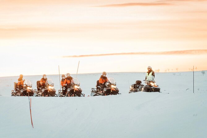 Snowmobile and Icefishing Adventure - From Alta forests to open mountain plains