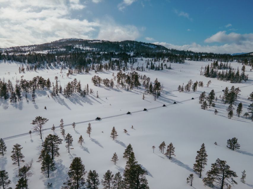 Snowmobile Safari in the mountains of Helgeland! - Driving the Lynx XTrim 600 through winter country