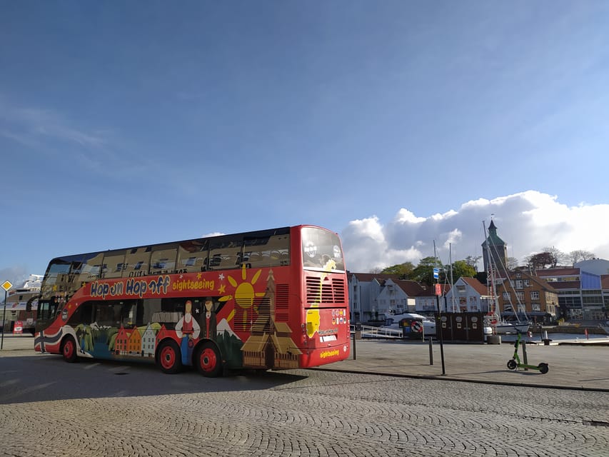 Stavanger: 24-Hour Hop-On Hop-Off Bus Pass - Central Stavanger: the cathedral, stations, and St. Petri Church