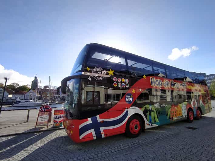 Stavanger: 24-Hour Hop-On Hop-Off Bus Pass - Sverd i fjell and Iron Age Farm