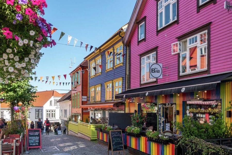 Stavanger: City Highlights Bus and Walking Tour - Valbergtårnet and the city from above