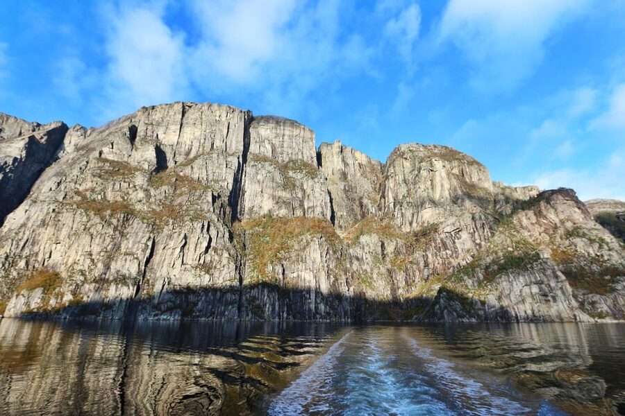 Stavanger: Fjord Cruise to Lysefjord and Pulpit Rock - Ådnøy and the Mountains Around the Fjord