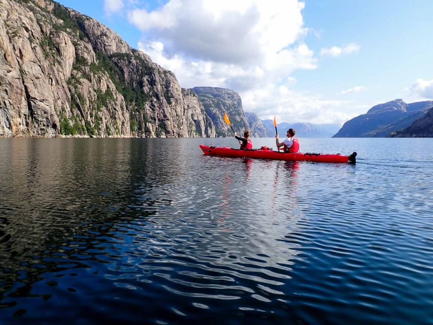 Stavanger: Guided Kayaking in Lysefjord - How hard is the paddle?
