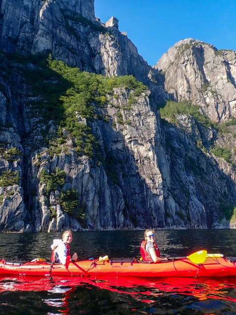 Stavanger: Lysefjord Kayak Safari (Waterfalls & Pulpit Rock) - What the $291 price includes