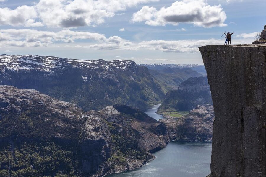 Stavanger: Preikestolen Classic Hike and Side Trail - The climb: forest, rock, and changing conditions