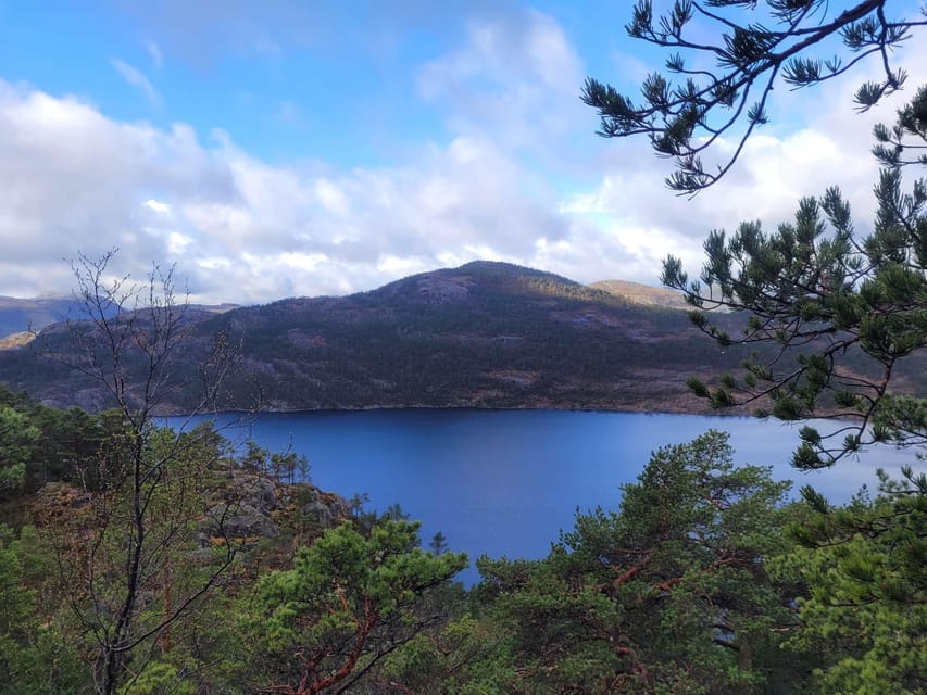 Stavanger: Visiting the Lysefiord fjord - Fosmork and the View Toward Preikestolen