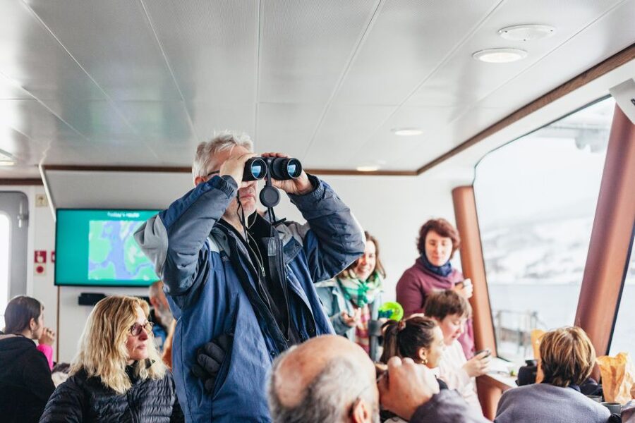 Tromsø: Arctic Fjord Cruise With Stop On Land At Fish Racks - Store Grindøya: islands, birds, and open water