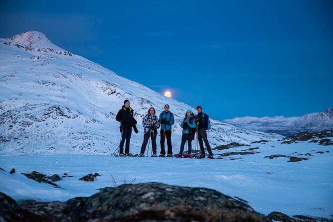 Tromsø: Arctic Landscapes Hiking / Snowshoeing Tour in the wild - A scenic pause with soup and hot drinks