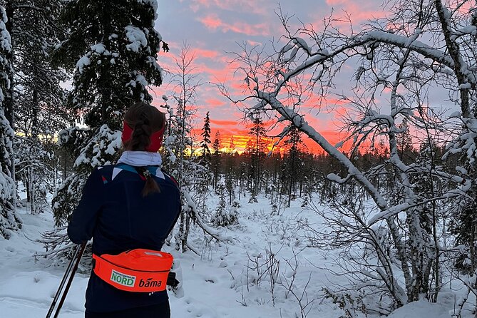 Tromsø Cross-Country Ski Adventure - The warm toddy break, with one small caveat