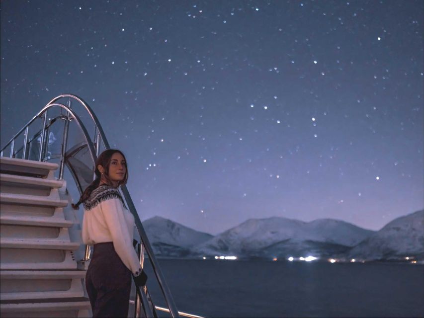 Tromsø: Electric Northern Lights Cruise - Returning with Tromsø’s lights ahead