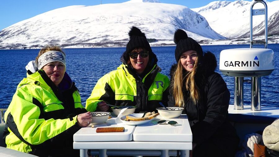 Tromsø: Fjord Cruise by Luxury Yacht - Boarding, Thermal Suits, and the First Cup of Coffee