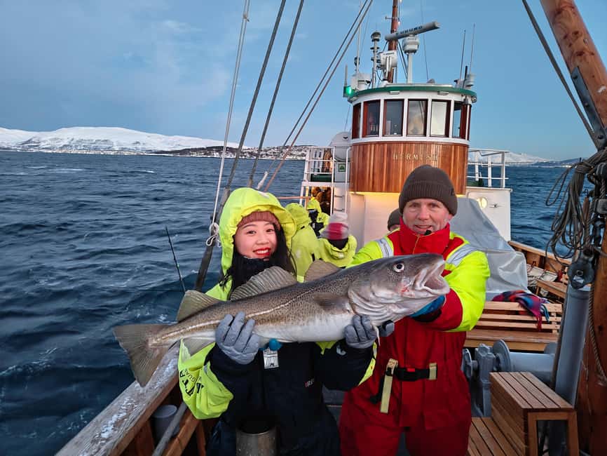 Tromsø: Fjord Fishing Cruise - Fishing Stops and Shared Rods
