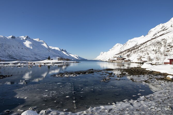 Tromso fjords road trip with fire in grill cabin by the beach. - Weather, clothing, and the practical details