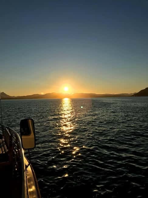 Tromsø: Midnight Sightseeing Cruise All-Inclusive - The route changes with the weather