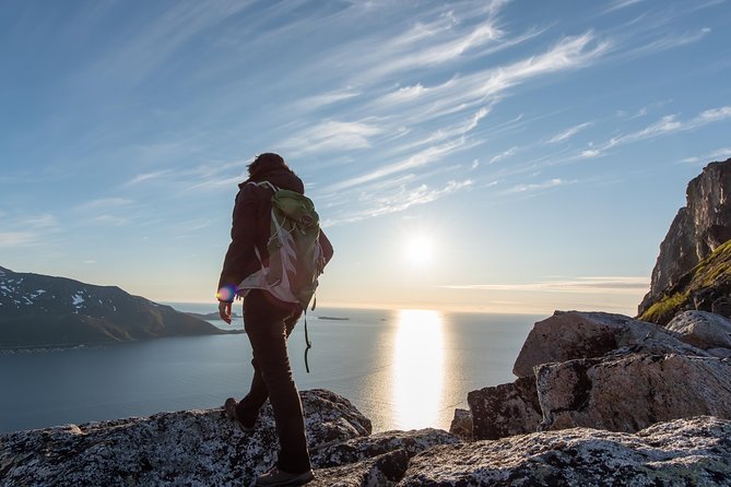 Tromsø: Midnight Sun Hike with Wandering Owl - Ersfjordbotn and Grotfjord scenic pauses