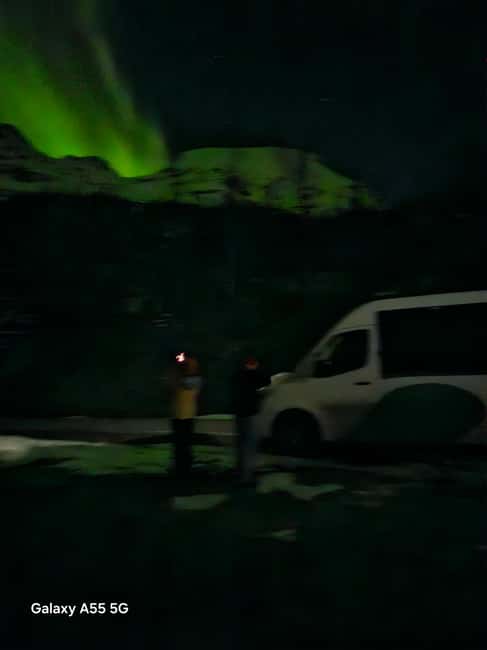 Tromsø:Northern light tour with mini bus i Tromsø - Is $232 a fair price?