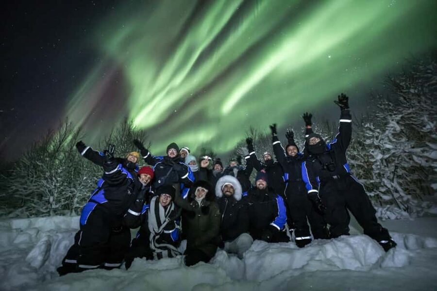 Tromsø: Northern Lights Chase + Free Professional Photos - Searching Troms County for clear skies