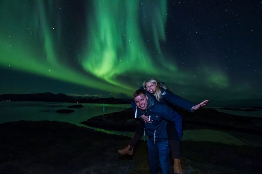 Tromsø: Northern Lights Chase with Free Photos - Meeting in central Tromsø before nightfall