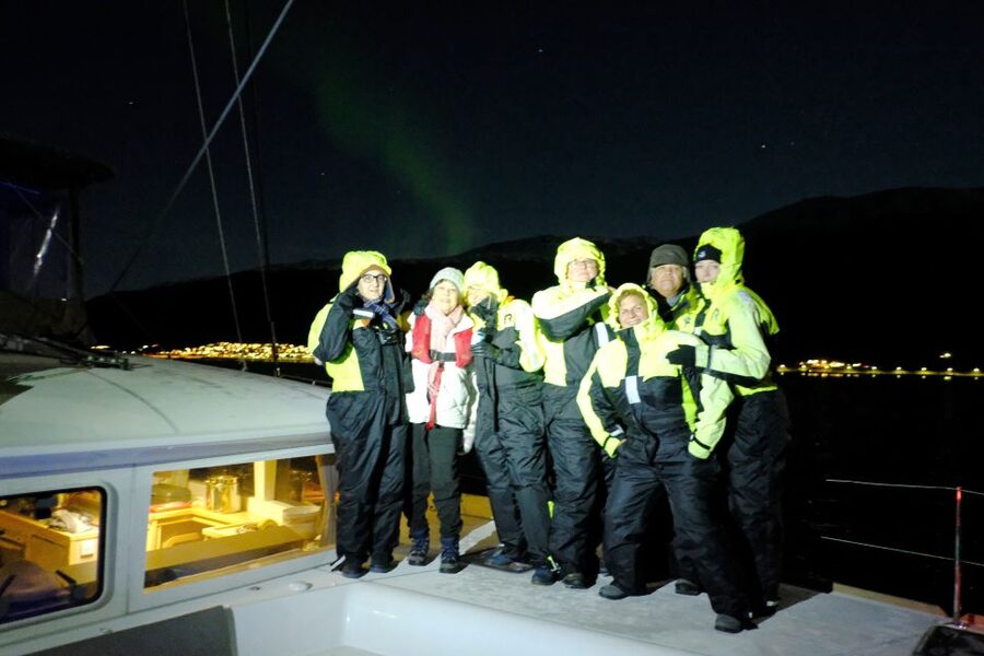Tromsø: Northern Lights Luxury Catamaran Cruise - A crew that helps shape the evening