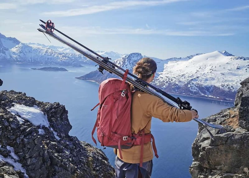 Tromsø: Ski touring (ski de randonnee) - Meeting the guide outside Aurora Fokus