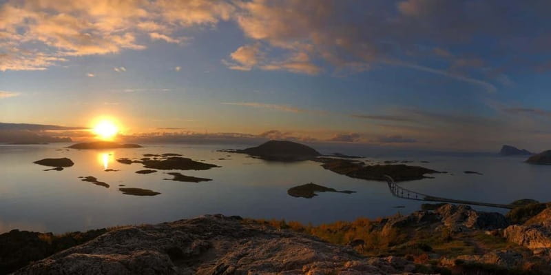 Tromsø: Sommarøy Islands Midnight Sun Tour - Ersfjord, where the weather can change the view