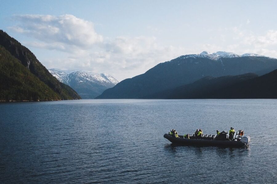 Ulvik: Hardangerfjord Ultimate RIB Tour - Under the Hardanger Bridge